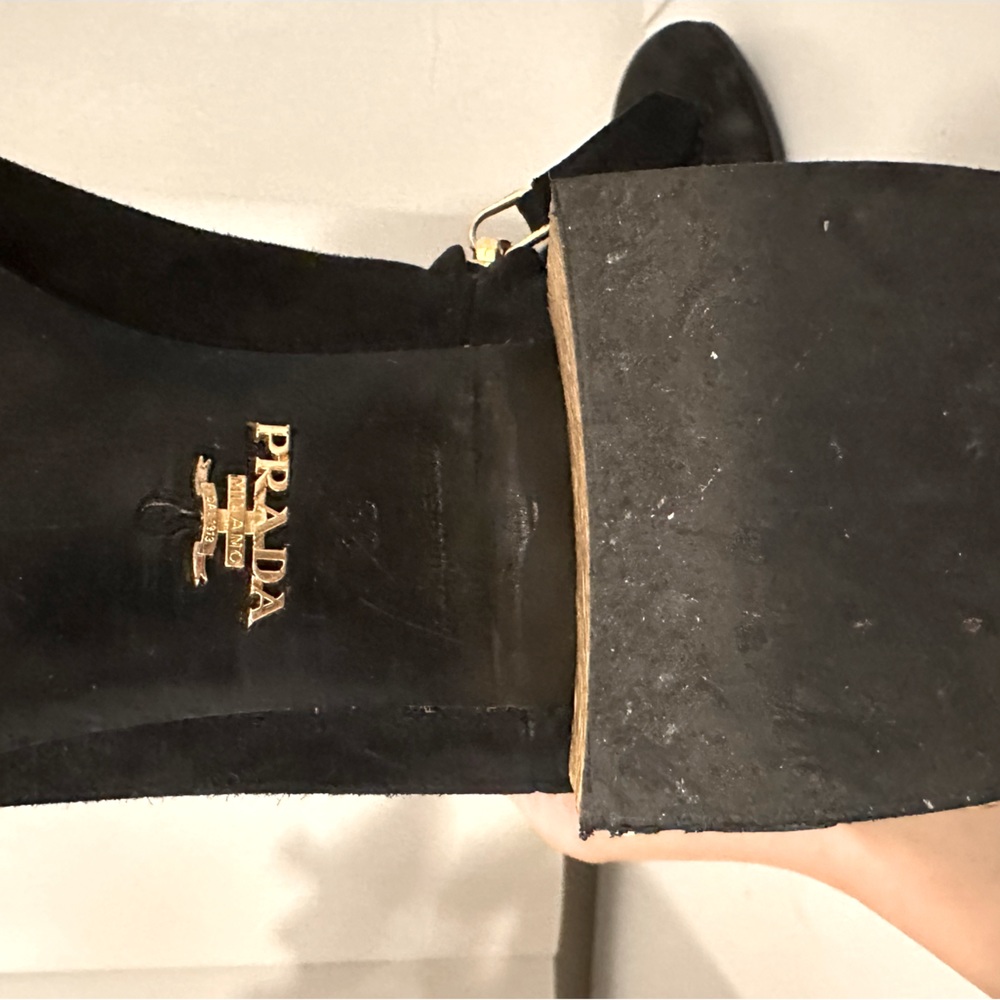 PRADA Suede Booties / Size 36 - Picture 4 of 5